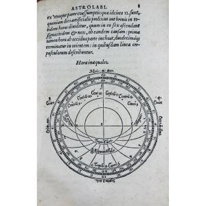 POBLACION & GREGORAE - De usu astrolabi compendium... Paris, Cavellat, 1554, broché.