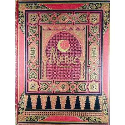 AMICIS (Edmondo de) - Le Maroc. Paris, Hachette et Cie, 1882. In-folio.