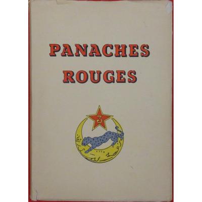 LASSALE Panaches rouges. Histoire du 3ème régiment de Spahis algériens de Reconnaissance. 1947.
