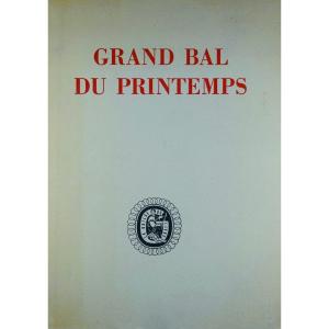 PRÉVERT (Jacques) - Grand bal du printemps. La Guide du Livre, 1951. Édition originale.