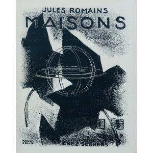 ROMAINS (Jules) - Maisons. Seghers, 1953. Couverture de Paul COLIN.