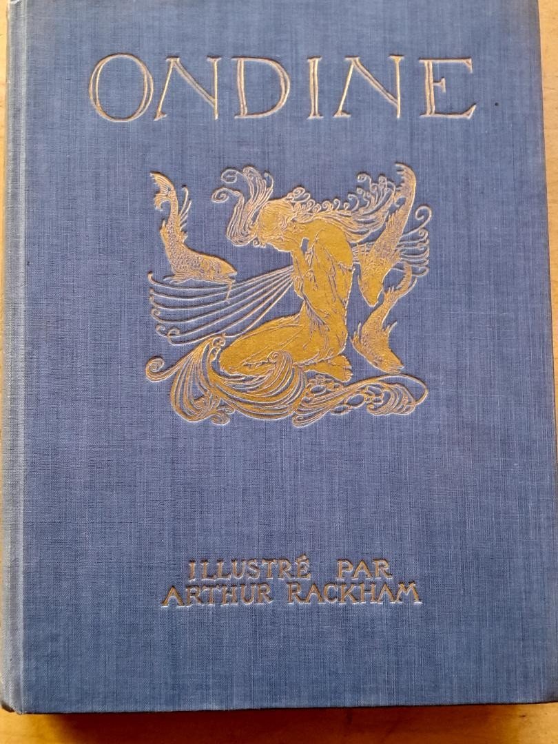 Livre ancien De-la-motte-fouqué Ondine