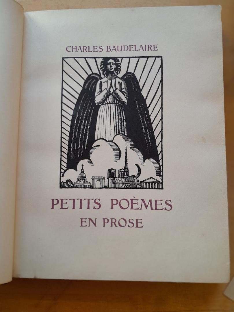 Livre ancien Charles Beaudelaire petits poèmes en prose-photo-3