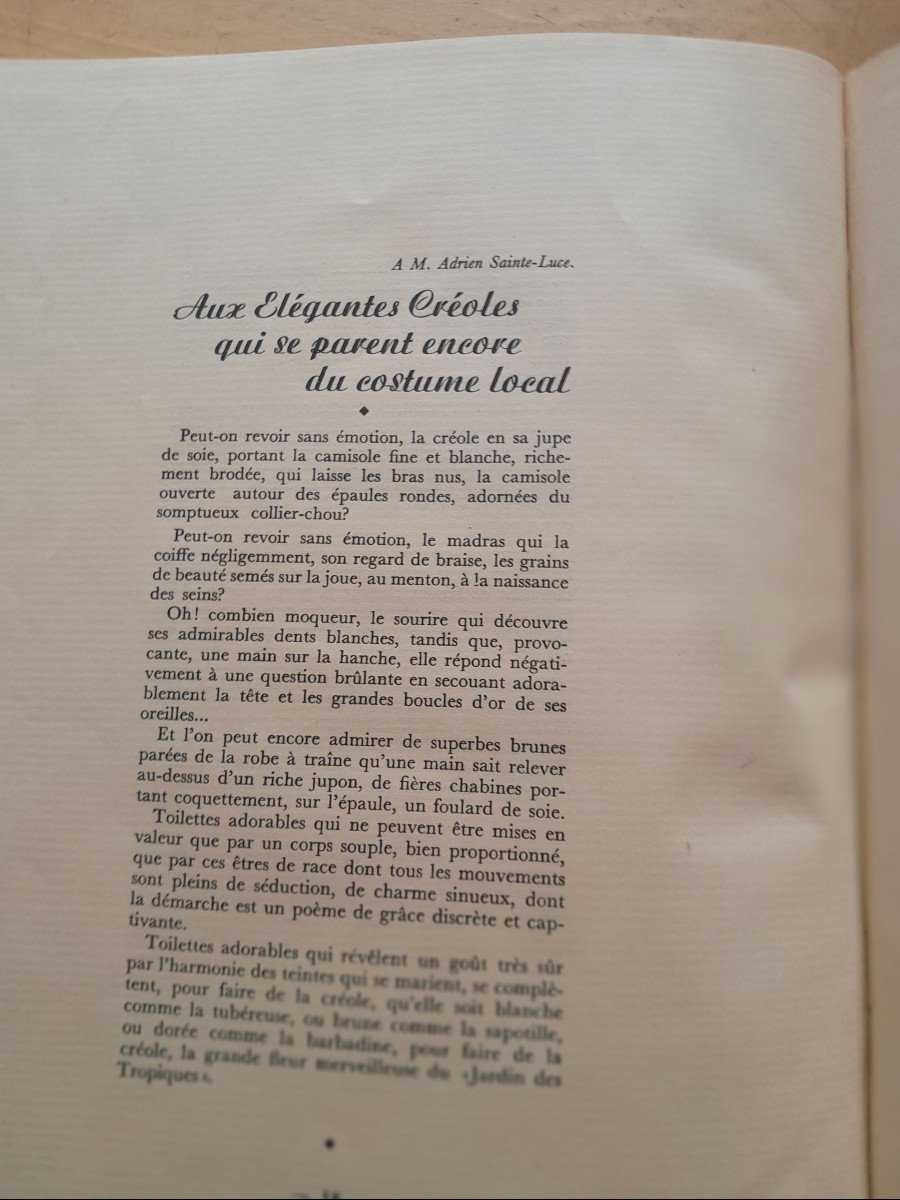 Livre Ancien André Thomarel Parfums Et Saveurs  Des Antilles -photo-3