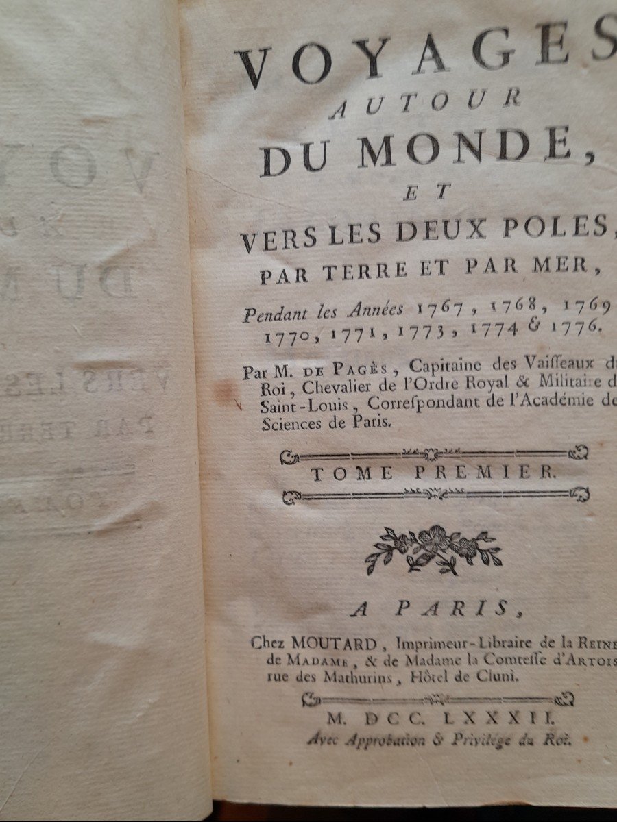 Livres Anciens Pages Voyages Autour Du Monde Et Vers Les Deux Pôles Par Terre Et Par Mer-photo-4