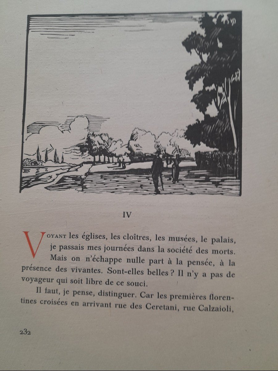 Livre Ancien Charles Maurras Anthinea d'Athènes à Florence -photo-4