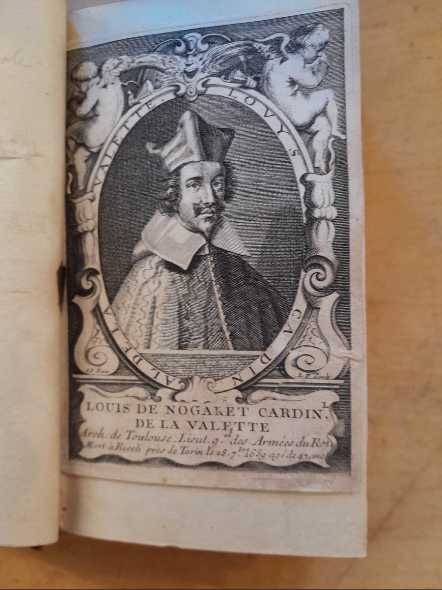 Livre Ancien Louis De Nogaret Cardinal De La Valette  memoires mo-photo-4