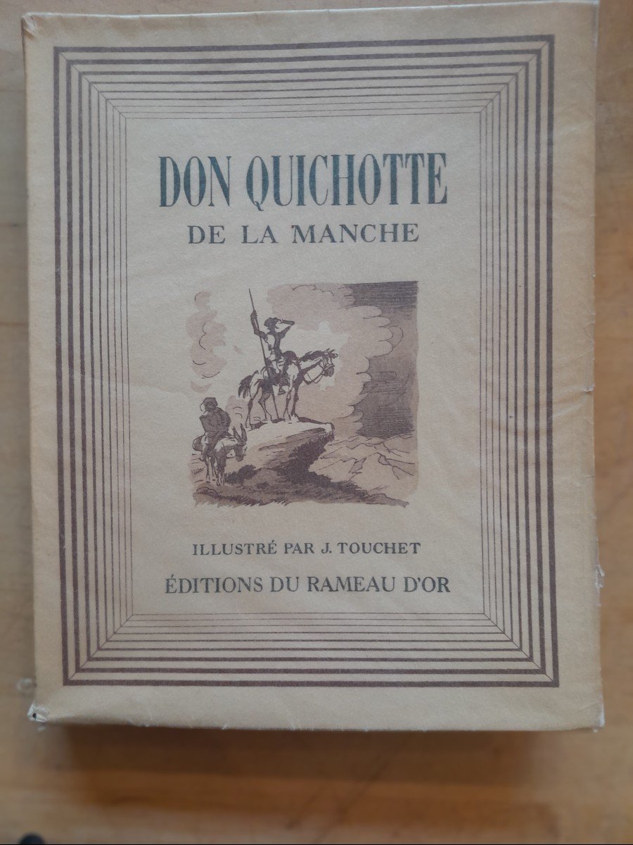 Livres Anciens Cervantes Don Quichotte De La  Manche -photo-2