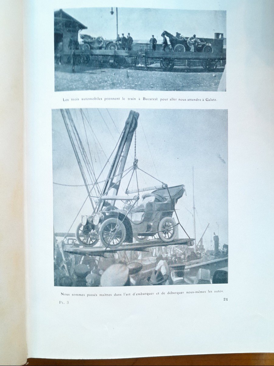 Old Book Claude Anet Persia In Automobile Through -photo-3