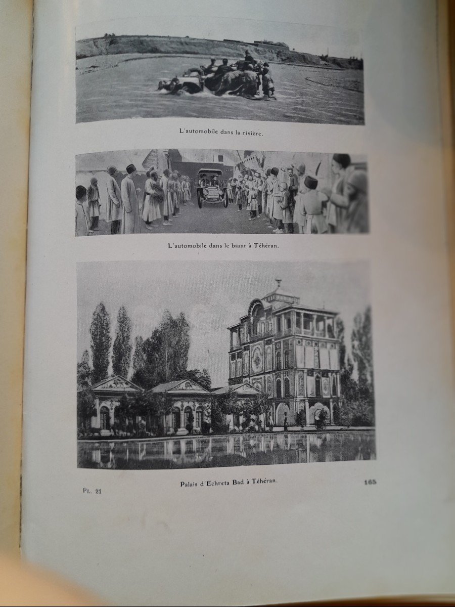 Old Book Claude Anet Persia In Automobile Through -photo-2