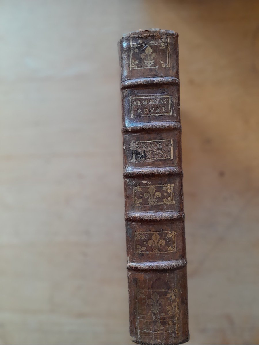 Proantic: Livre Ancien Amanach royal 1780