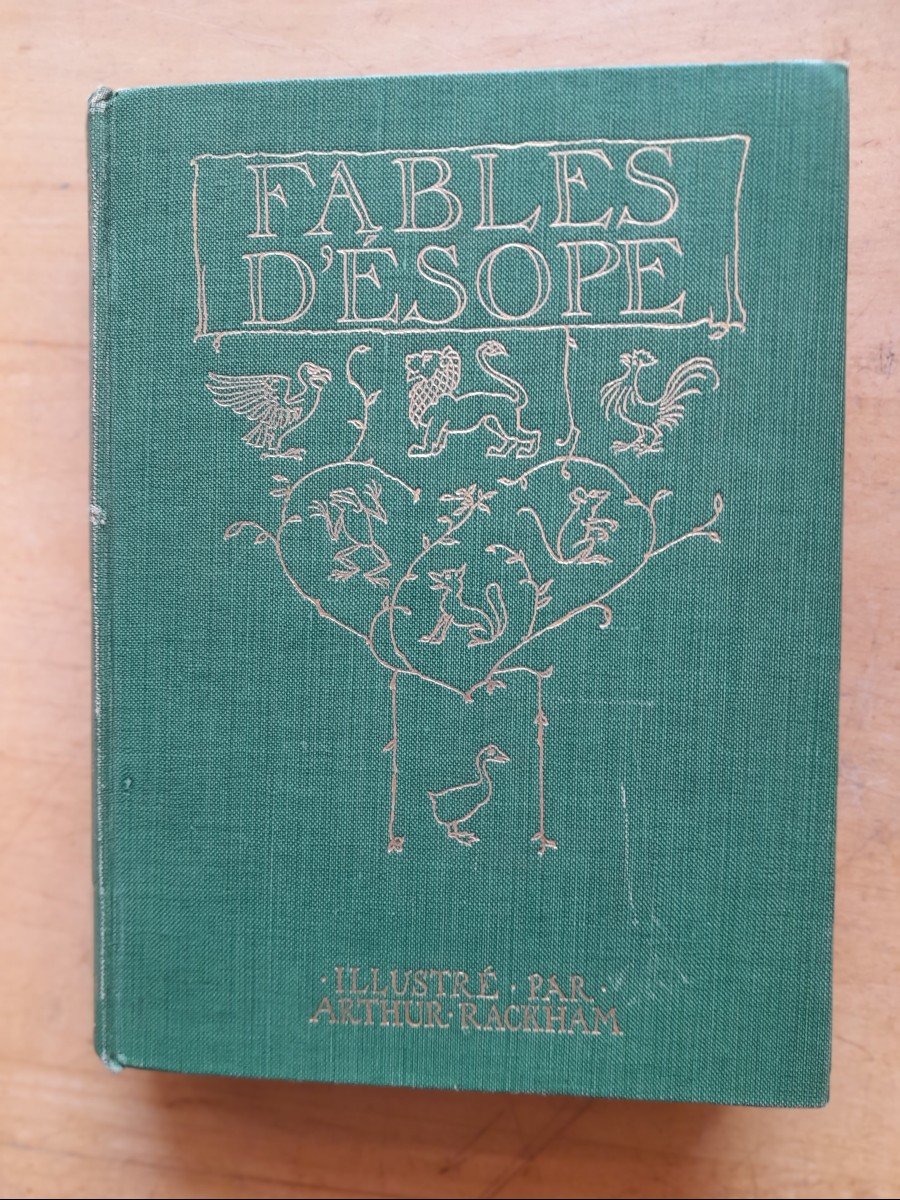 Livre Ancien Fables d'Esope -photo-2