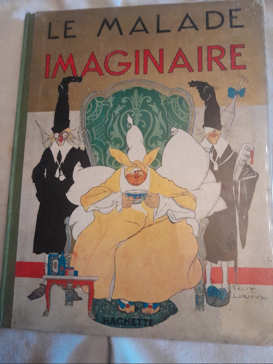 Livre Ancien Moliere Le Malade Imaginaire 