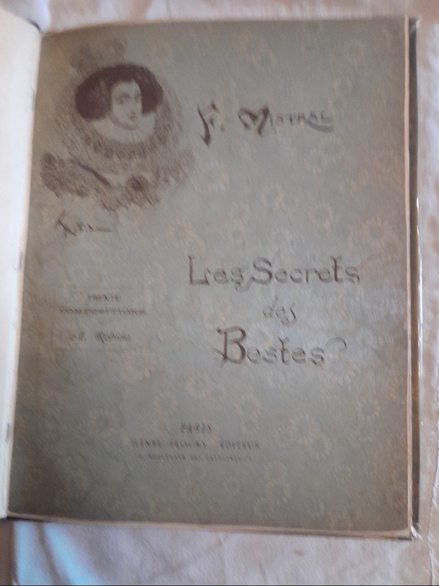 Livre Ancien Frédéric Mistral Les Secrets des Bestes 