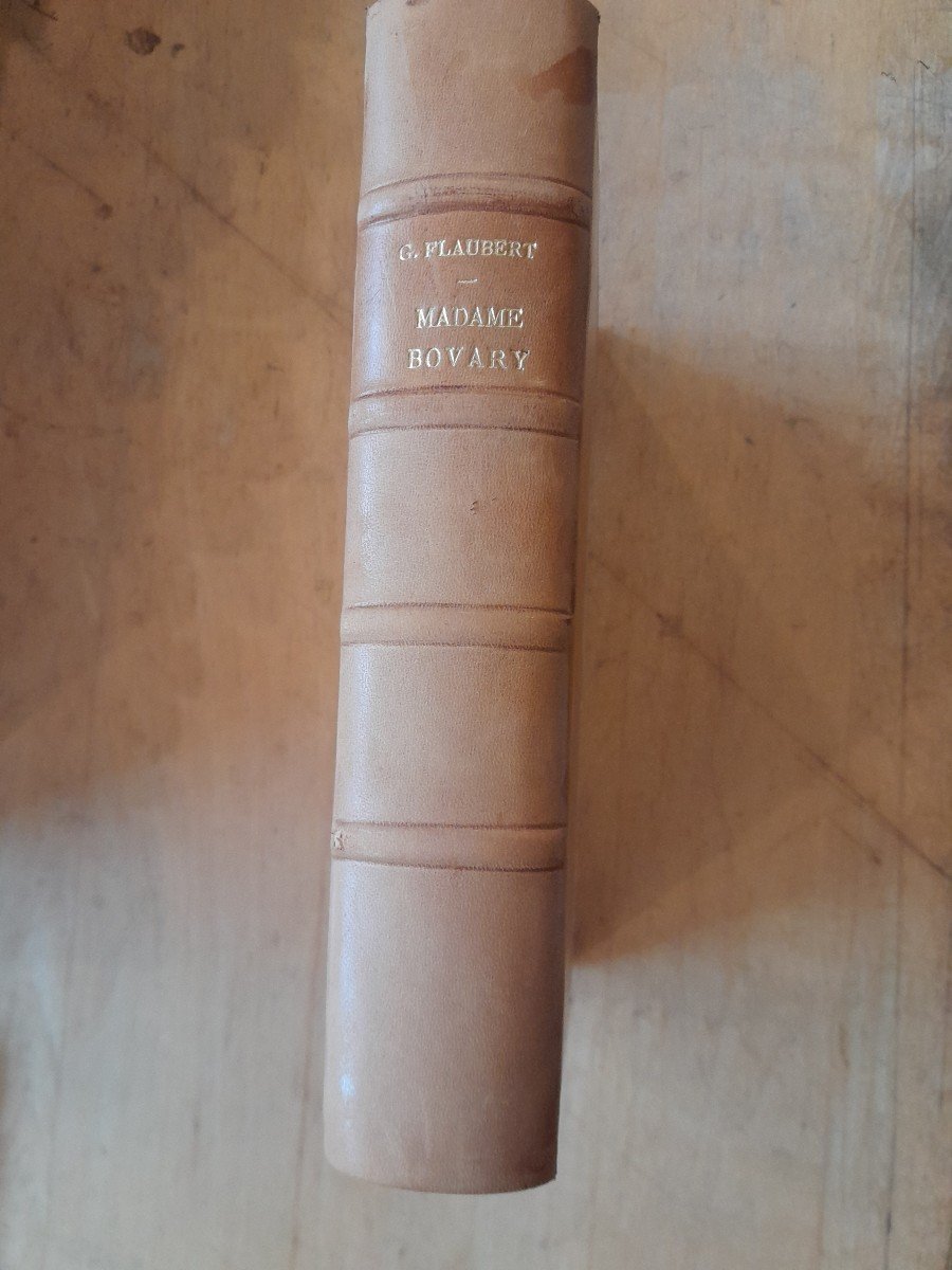 Livre Ancien Gustave Flaubert Madame Bovary 