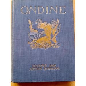 Livre ancien De-la-motte-fouqué Ondine