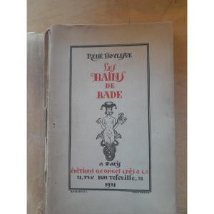 Livre Ancien René Boylesve Les Bains De Bade