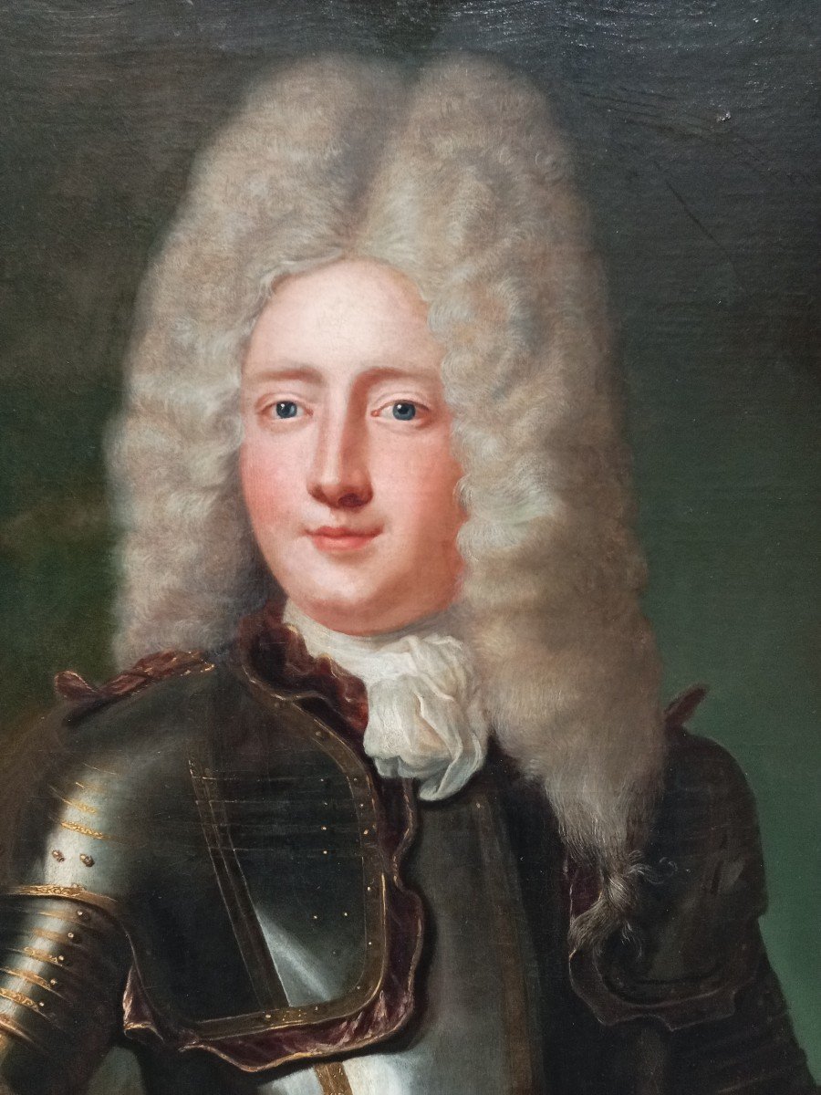 Portrait De Simon Arnauld d'Andilly, Marquis De Pomponne, Ambassadeur Sous Louis XIV 17e Siècle-photo-2