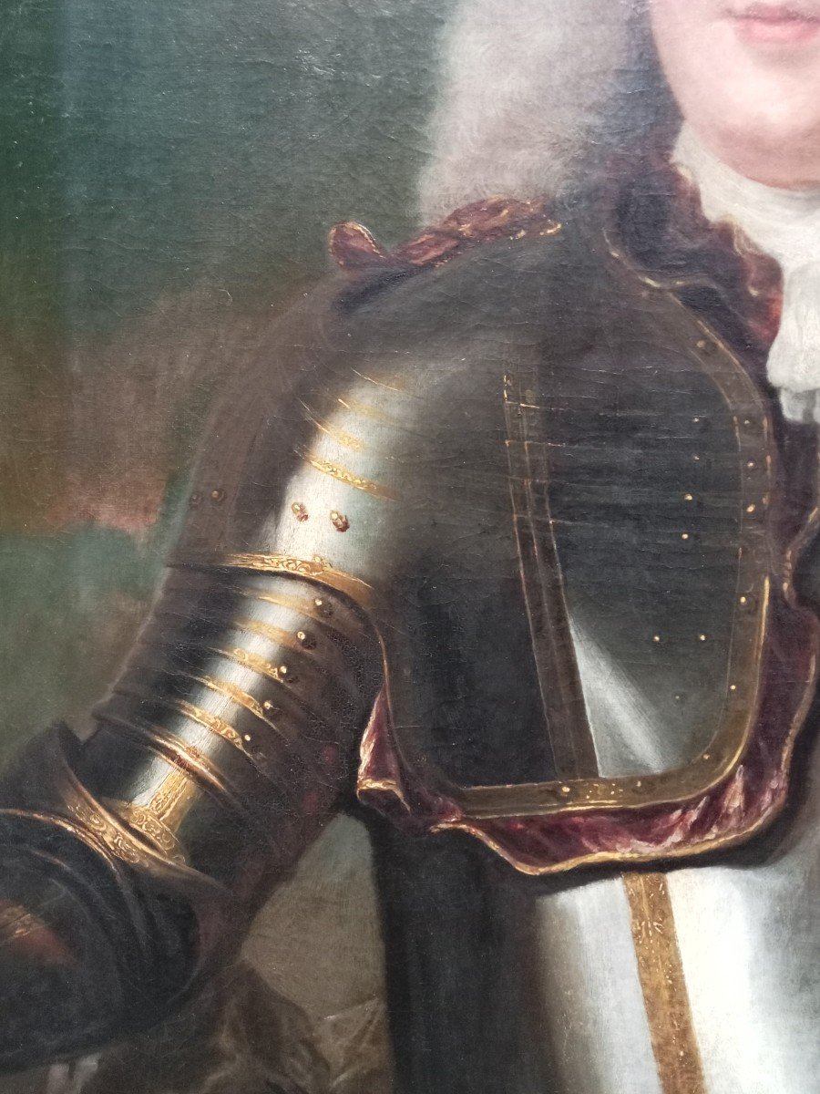 Portrait De Simon Arnauld d'Andilly, Marquis De Pomponne, Ambassadeur Sous Louis XIV 17e Siècle-photo-4