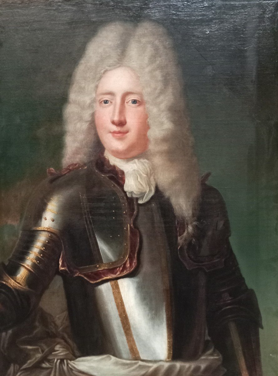 Portrait De Simon Arnauld d'Andilly, Marquis De Pomponne, Ambassadeur Sous Louis XIV 17e Siècle-photo-2