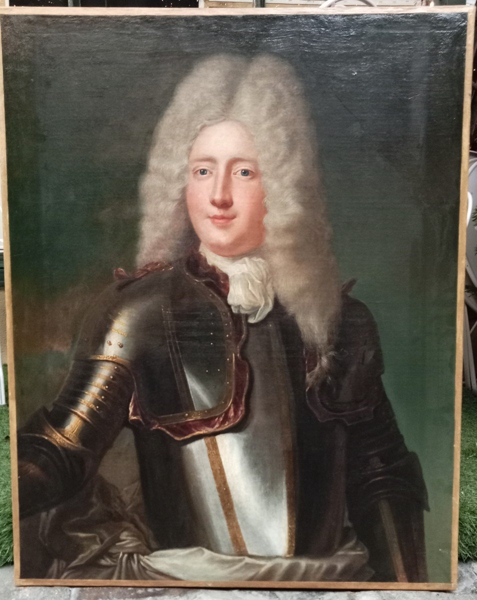 Portrait De Simon Arnauld d'Andilly, Marquis De Pomponne, Ambassadeur Sous Louis XIV 17e Siècle