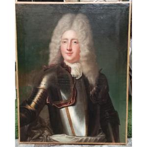 Portrait De Simon Arnauld d'Andilly, Marquis De Pomponne, Ambassadeur Sous Louis XIV 17e Siècle