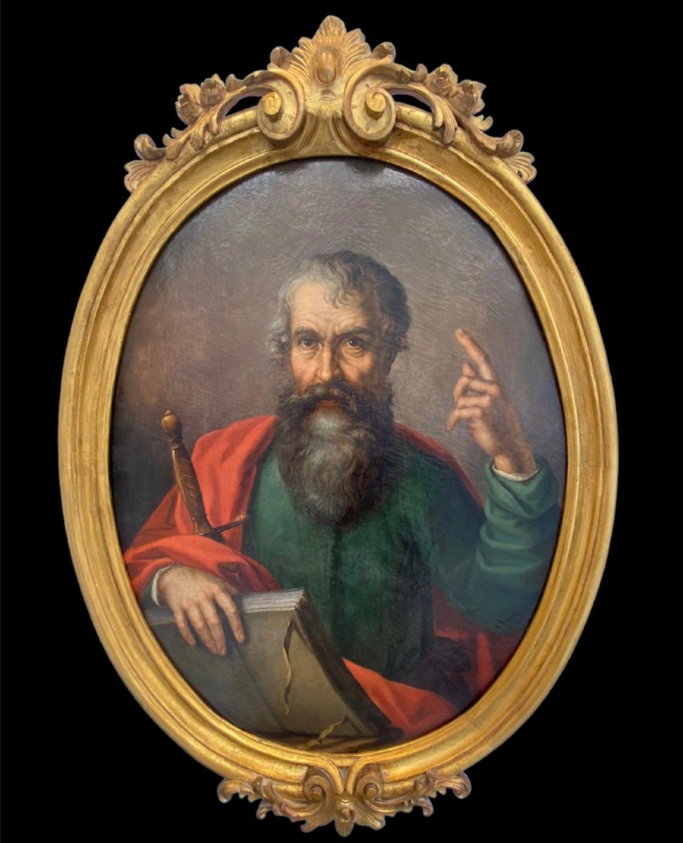 Portrait Of Saint Paul From The Lombard School Of The 17th Century.