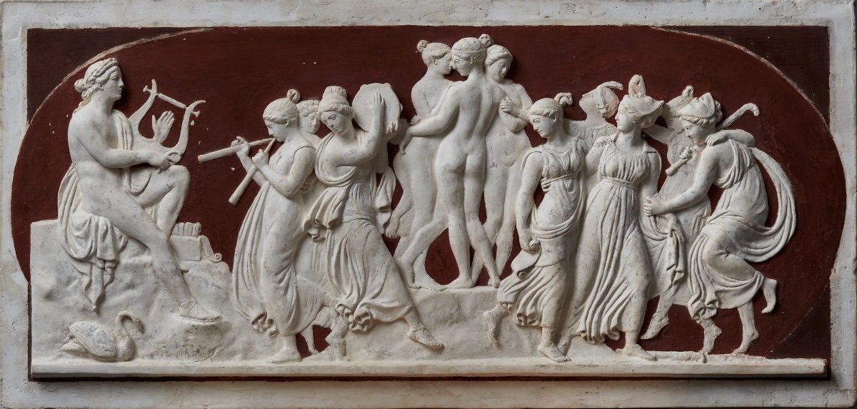 La Danse Des Muses, Bertel Thorvaldsen 1770 -1844 par les frères Micheli Berlin.