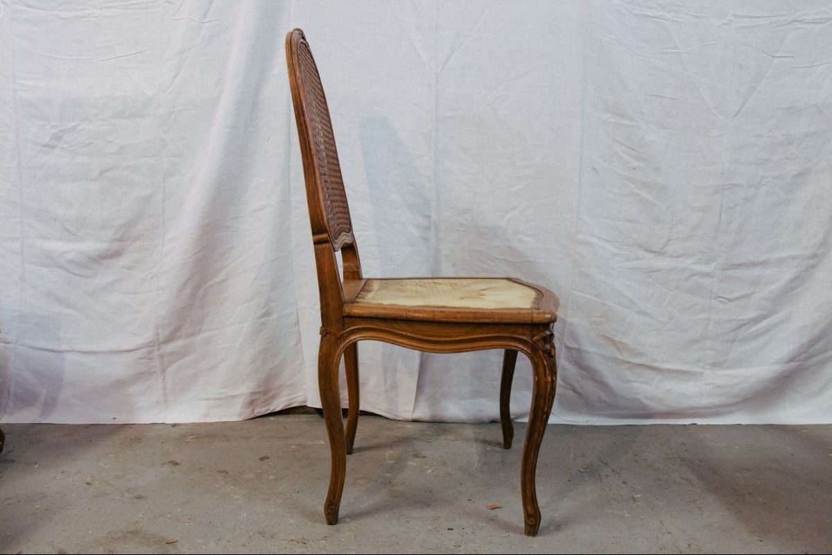 Ensemble De Fauteuils Et Chaises De Style Louis XV-photo-3