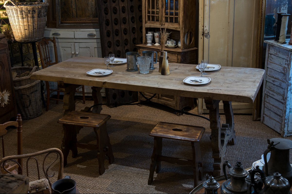 Spanish Table Late 19th Century-photo-1