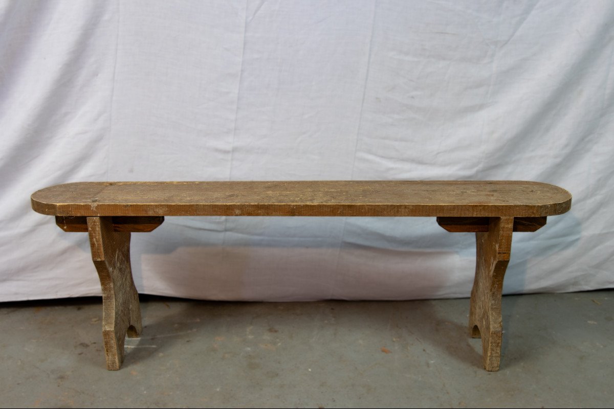 Pair Of Farm Benches-photo-3