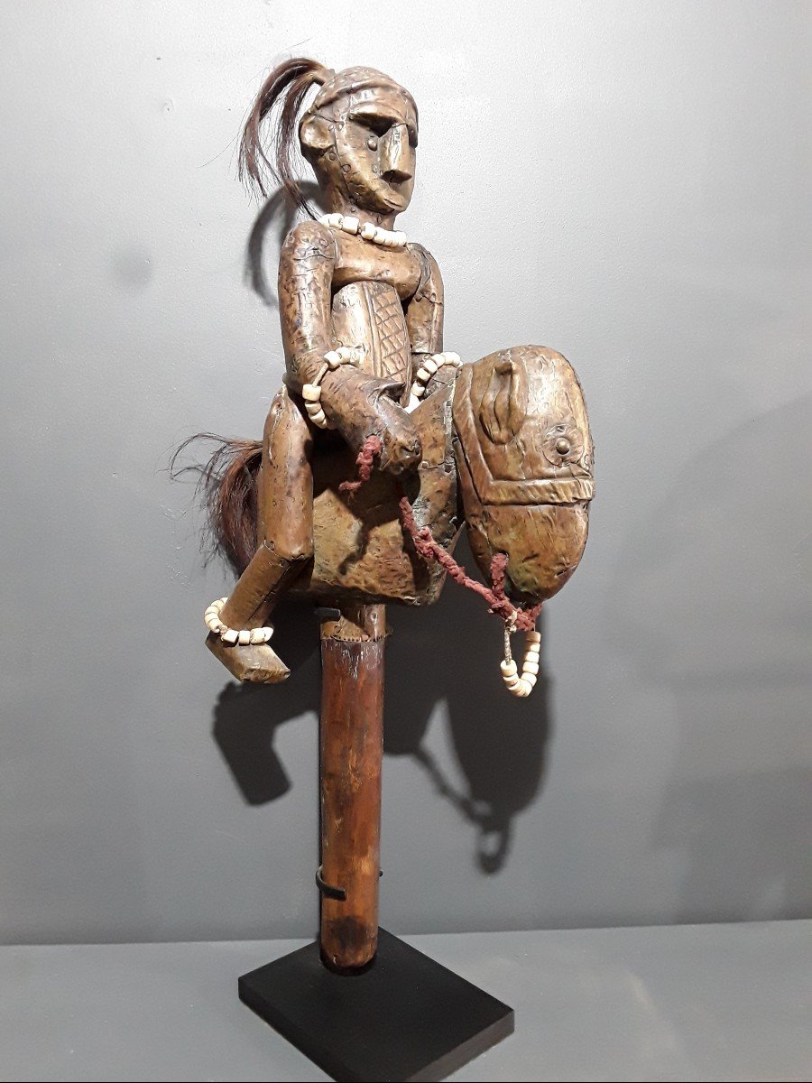 Marionette équestre Benin 