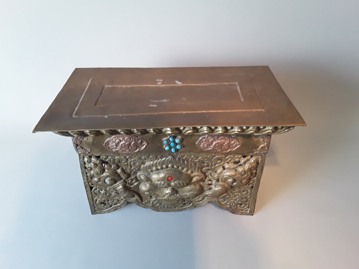 Tibetan Monastic Reading Table-photo-2