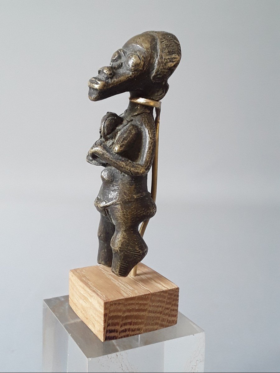 Small Bronze Akan Ivory Coast-photo-2