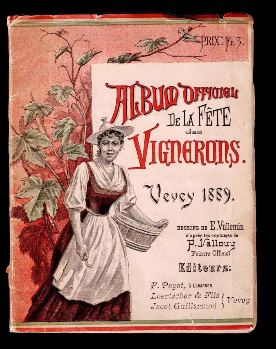 PANORAMA La fête des vignerons à Vevey 1889  