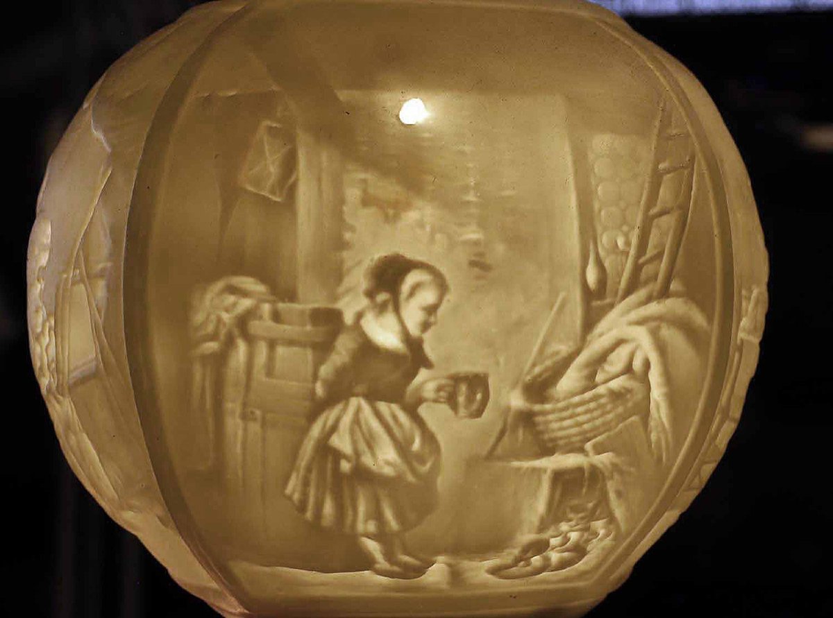 Lithophanic Night Light 1850-photo-3