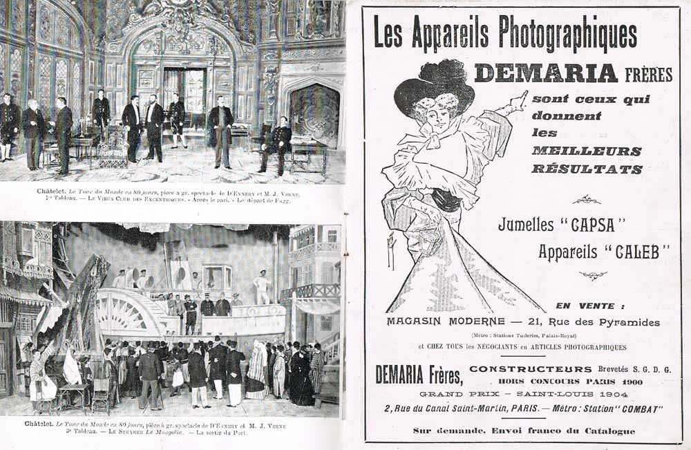 Le Photo Châtelet 1905 - Jules Verne Around The World In 80 Days-photo-1