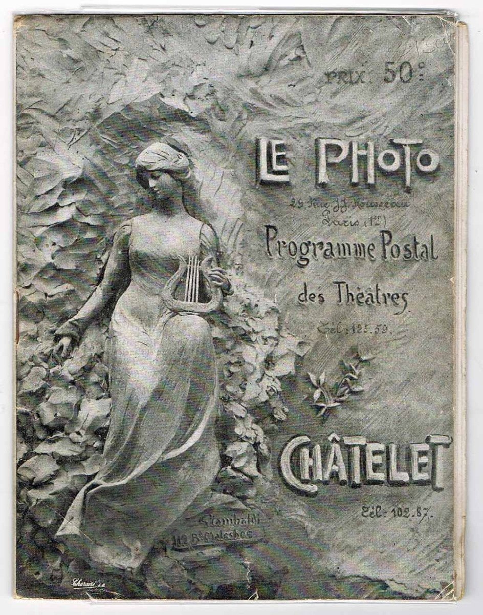 Le Photo Châtelet 1905 - Jules Verne Around The World In 80 Days
