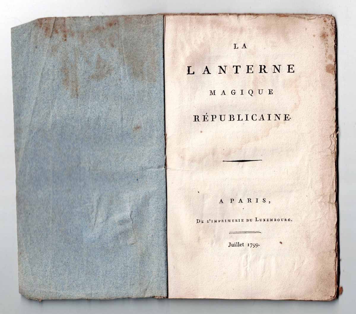 2 Pamphlets anti-révolutionnaire et anti-Napoléon . 1799 et 1814-photo-3