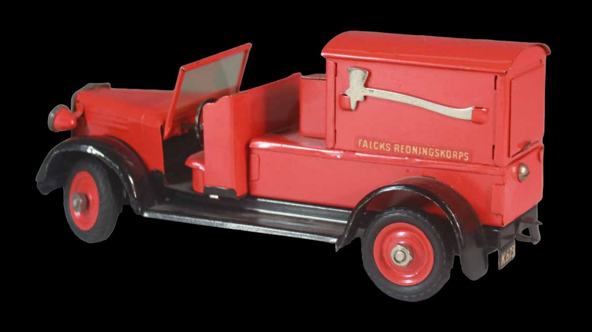 2 Tekno Firefighters Falk 1950 / Old Toy -photo-2