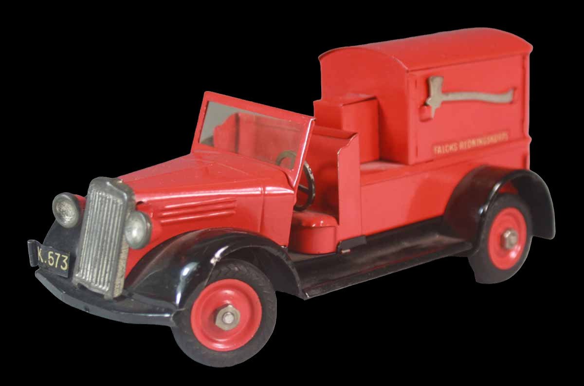 2 Tekno Firefighters Falk 1950 / Old Toy -photo-1