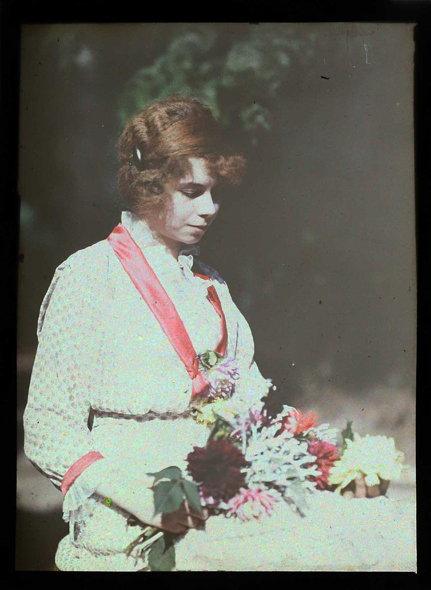 7 autochromes à sujet variés vers 1910-photo-3