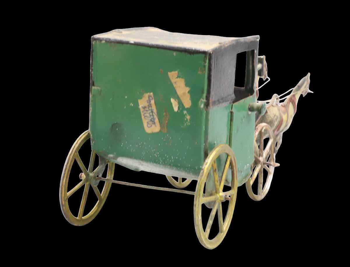 VOITURE HIPPOMOBILE 1890 / jouet ancien-photo-4