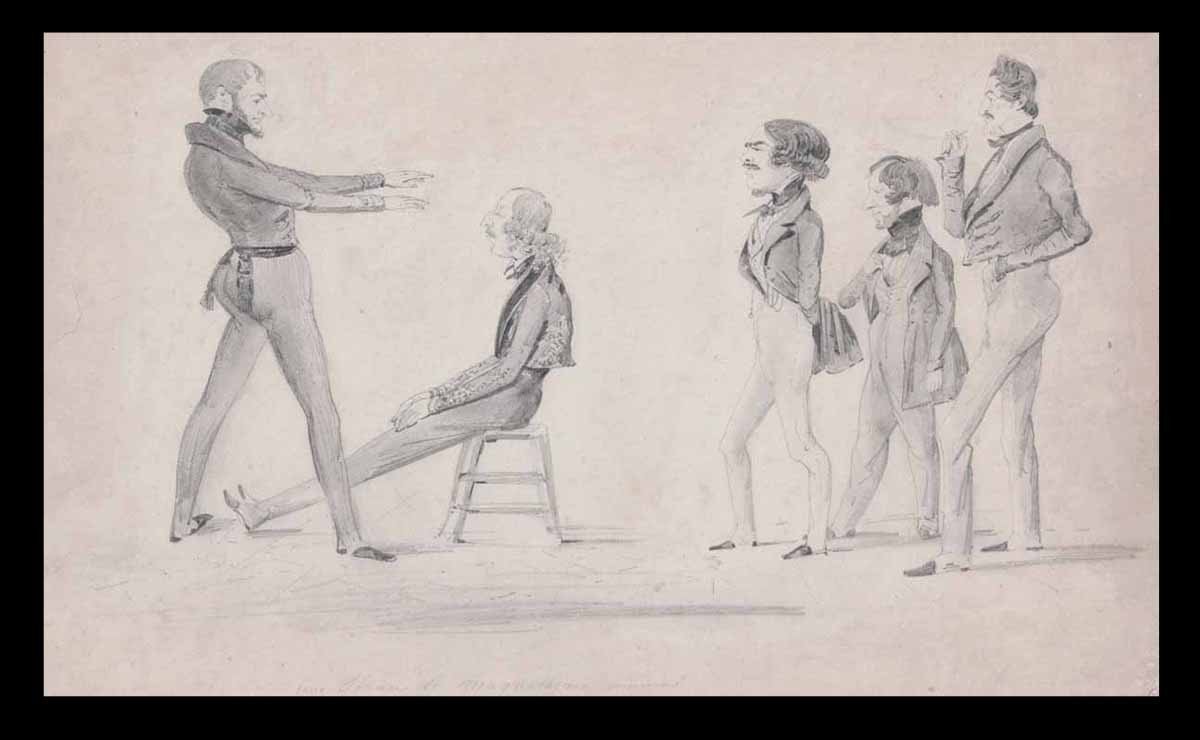 Une séance de magnétisme impérial - Napoléon III 1860