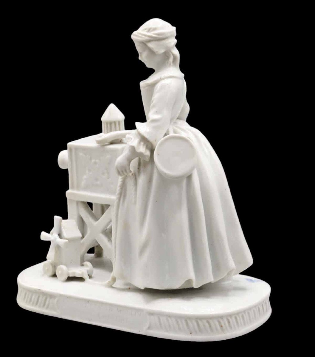 The Girl At The Mill Porcelain 1860-photo-2