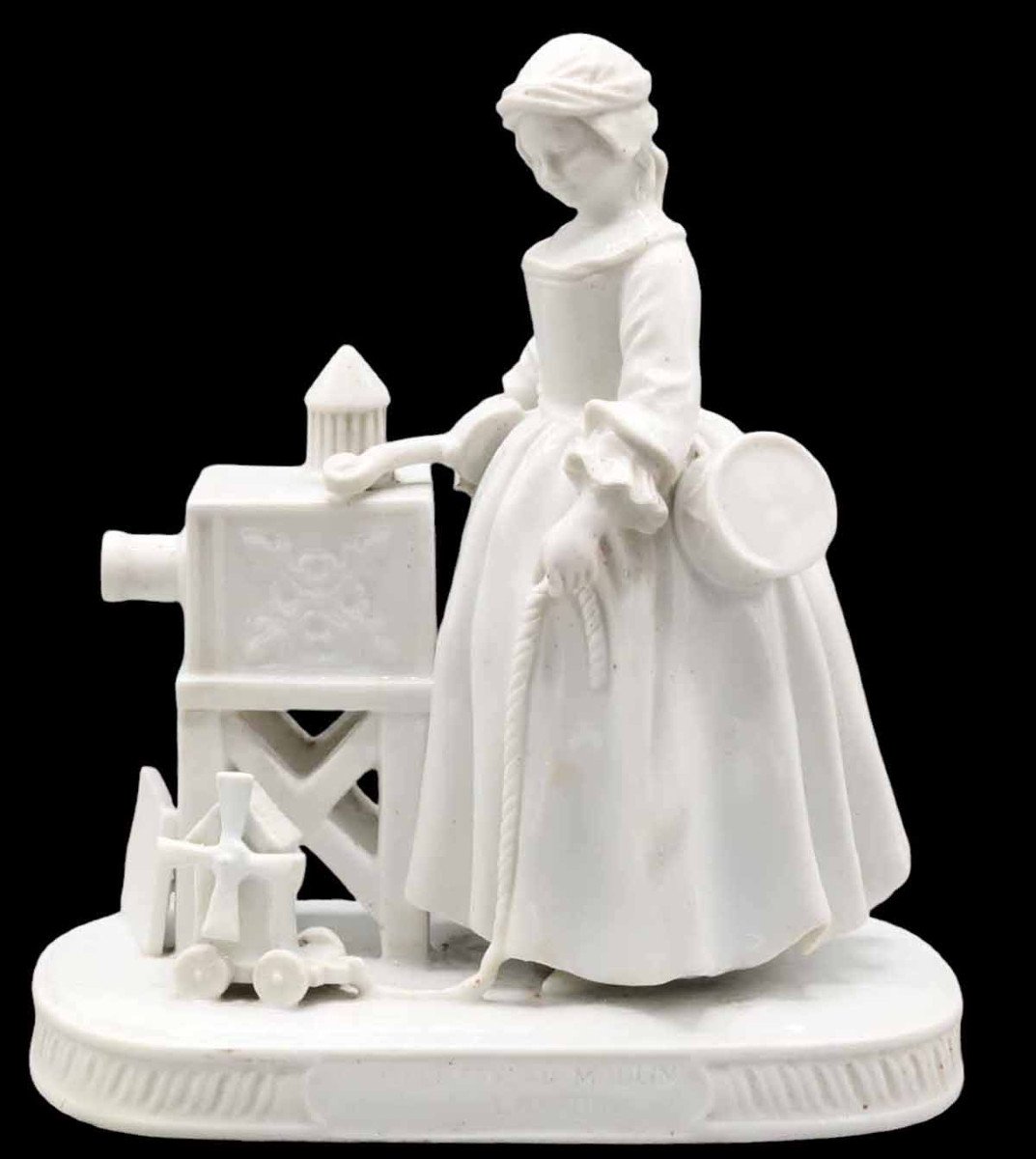 The Girl At The Mill Porcelain 1860