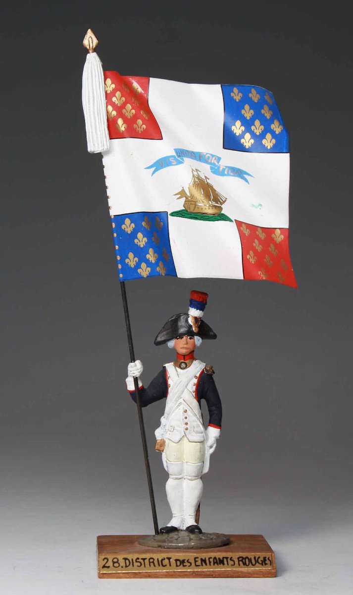 59 porte-drapeaux Guy RENAUD - figurines 1960-photo-2