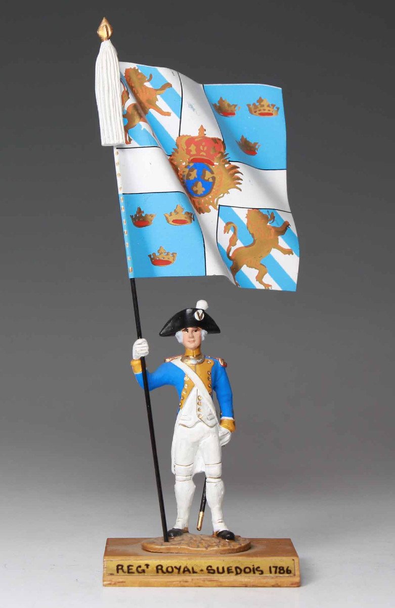 59 porte-drapeaux Guy RENAUD - figurines 1960-photo-4