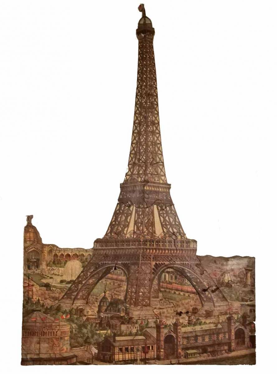 Puzzle TOUR EIFFEL vers 1890