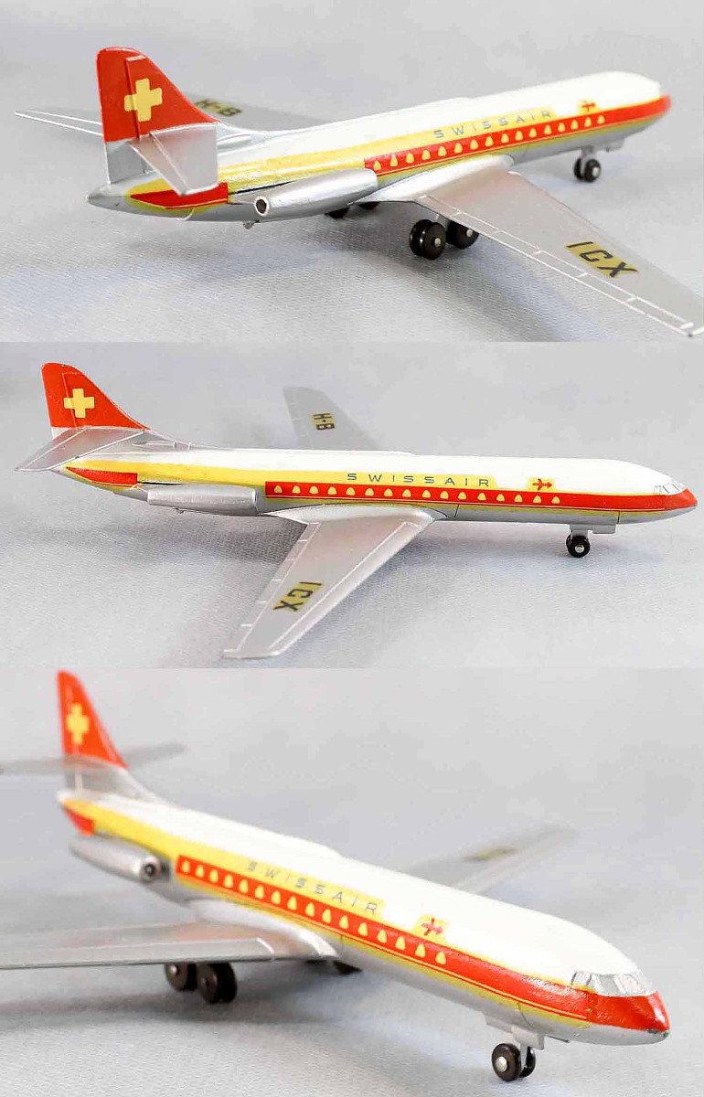 DINKY TOYS CARAVELLE  SWISSAIR-photo-3